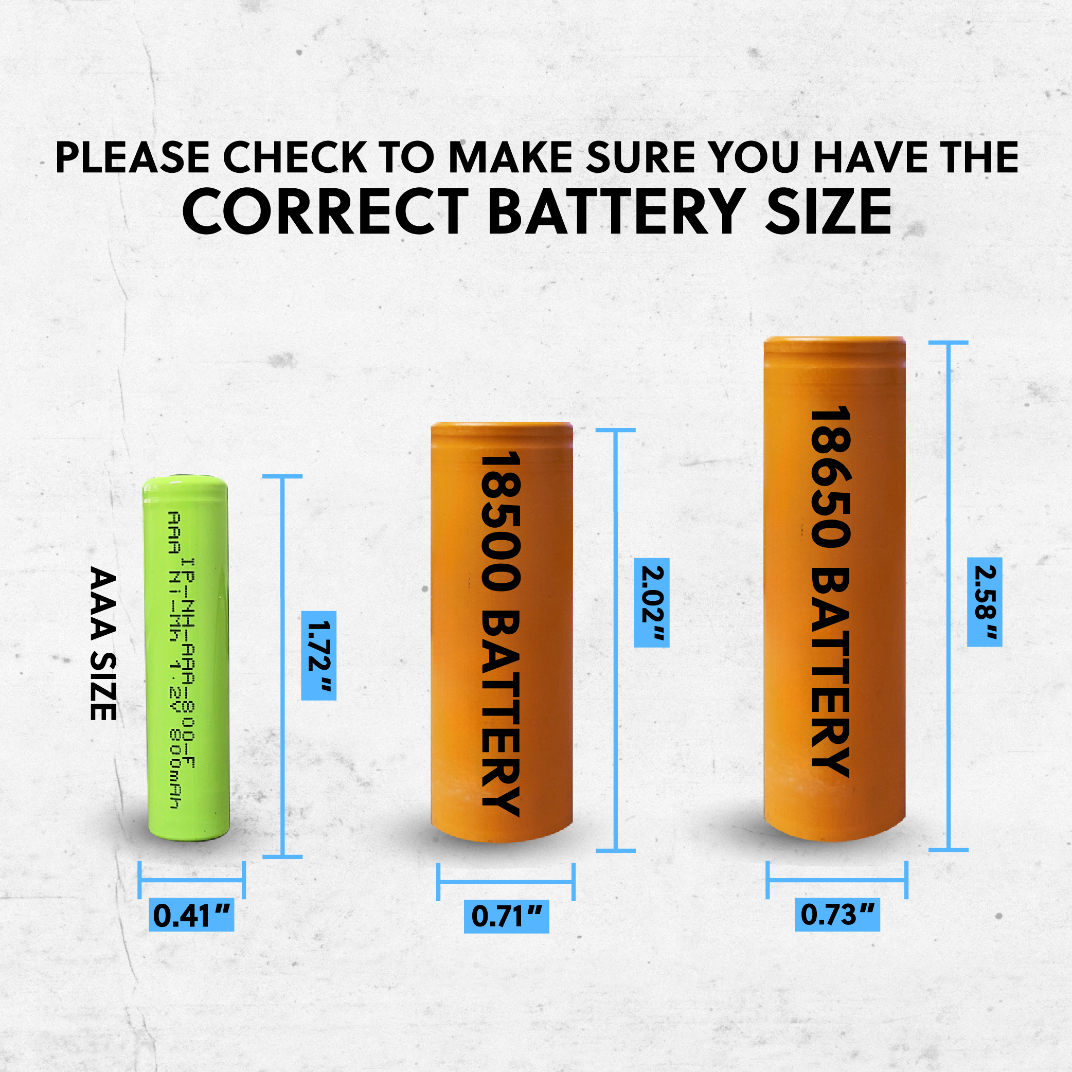 IP Power AAA Ni-Mh 800mAh rechargeable flat top battery, showcasing its compact design and specifications.